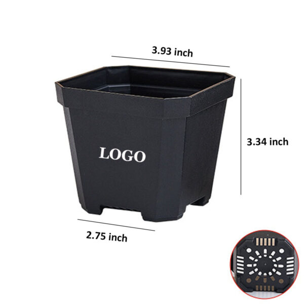 GA1314---Plastic Indoor Flower Pot - Image 2