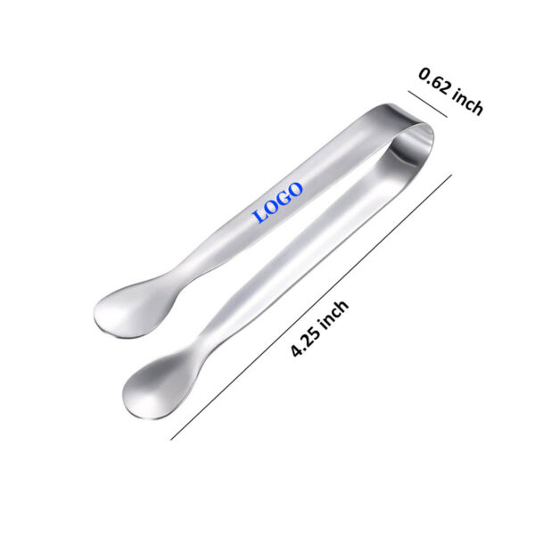GA1330---Stainless Steel Sugar Tong - Image 2