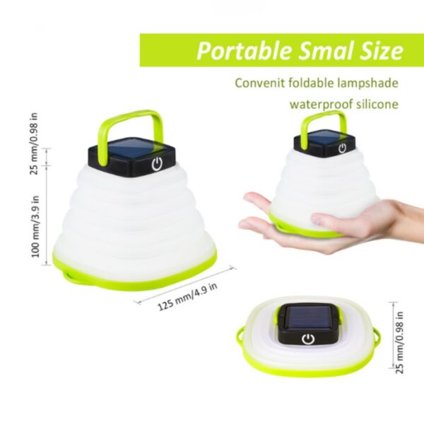 GA6009---Collapsible Solar Camping Lantern - Image 2