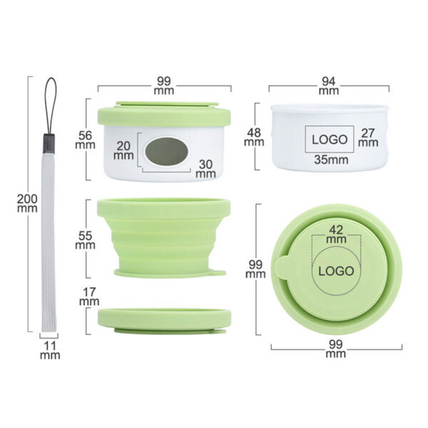 GA1334---Portable Travel Dog Bowls - Image 2