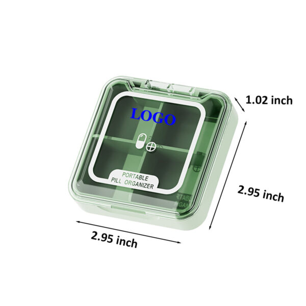 GA1337---Travel Pill Case Medicine Organizer - Image 2
