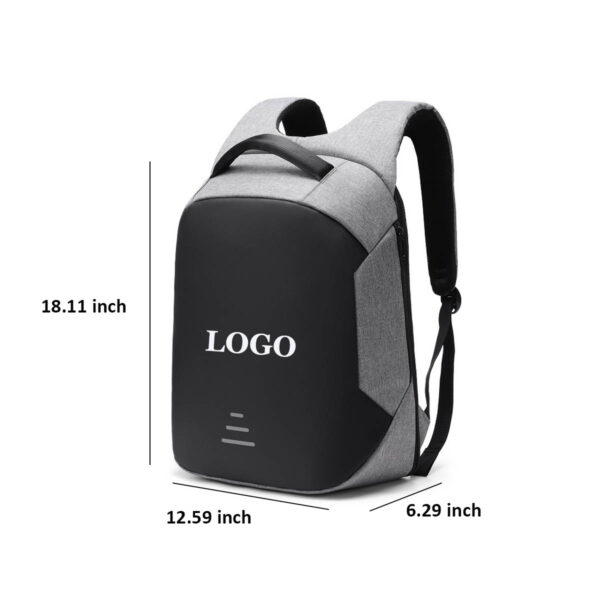 GA1280---Laptop Backpack USB Charging Port - Image 2