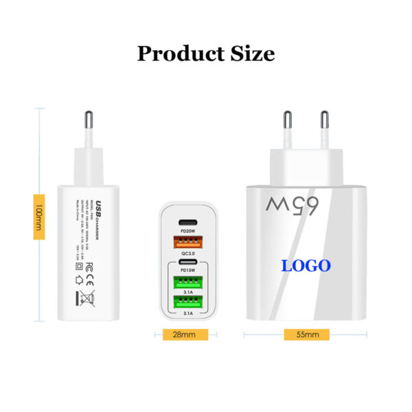 GA1343---65W USB C Charger Adapter - Image 2