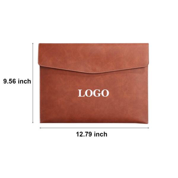 GA1364---A4 PU Leather File Folder - Image 2