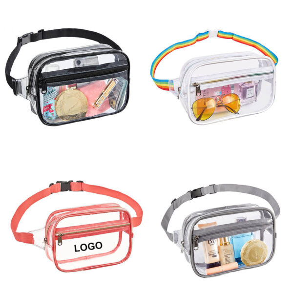GA1374---Clear Fanny Pack Stadium Approved - Image 3