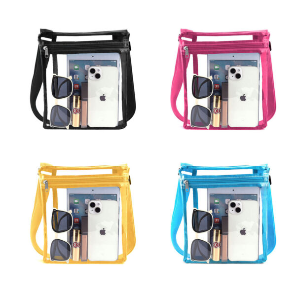 GA1390---Crossbody Clear Sling Bag - Image 3