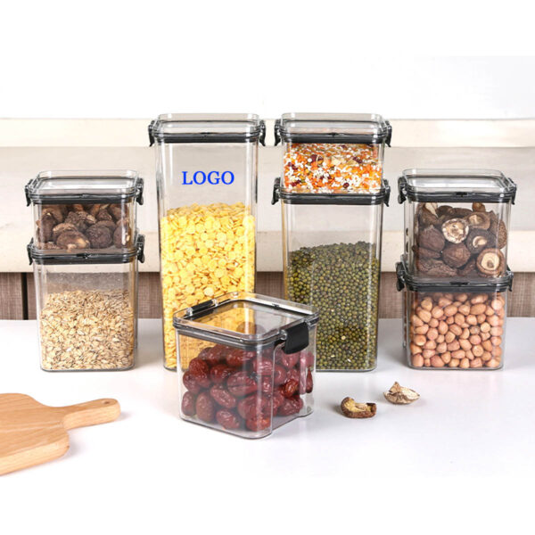 GA1393---Plastic Clear Food Storage Container - Image 3