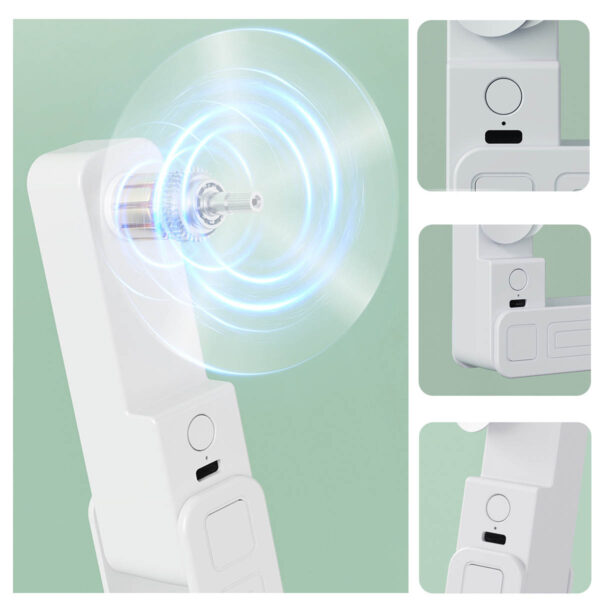 GA1433---Mini Rechargeable Hand Fan - Image 3