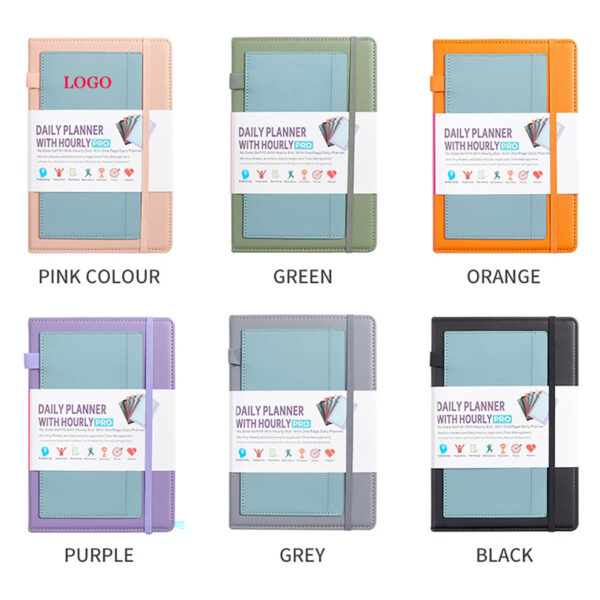GA1438---A5 Daily Planner Notebook - Image 3