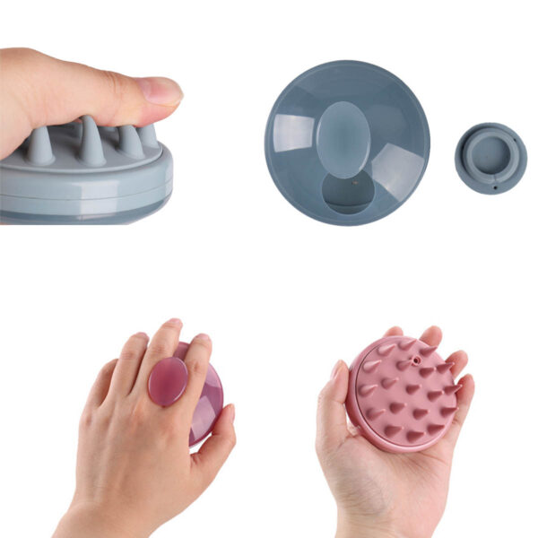GA1442---Hair Scalp Scrubber Shampoo Brush - Image 3