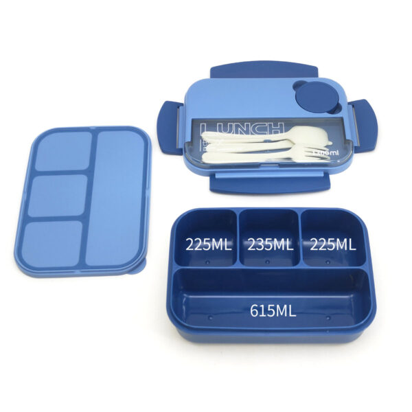 GA1340---Plastic Lunch Bento Box - Image 3