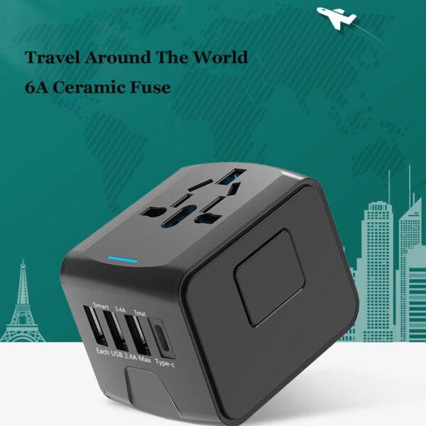 GA1355---International Travel Plug Adapter - Image 3