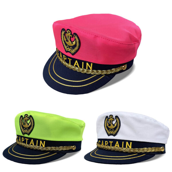 GA1367---Yacht Captain Hat Sailor Cap - Image 3
