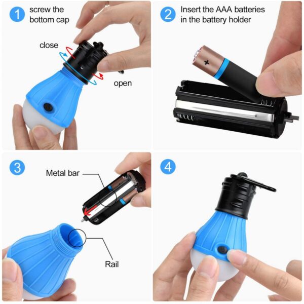 GA6012---Portable Camping Tent Lamp - Image 3