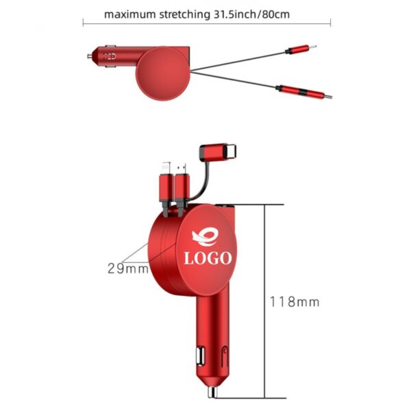 GA6014---Car Charger Retractable - Image 3
