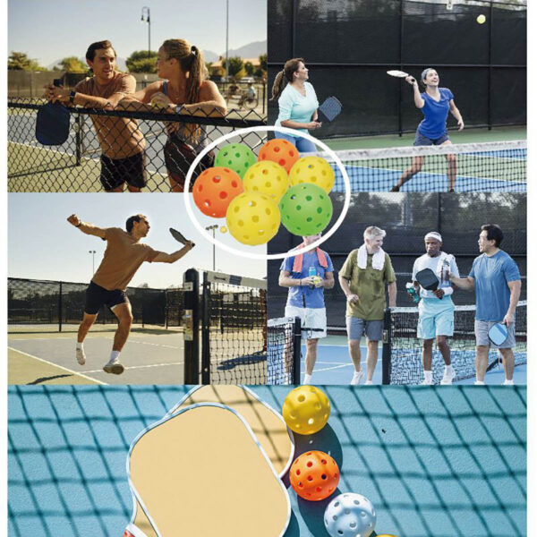 GA1287---Outdoor Pickleball Balls 40 Holes - Image 4