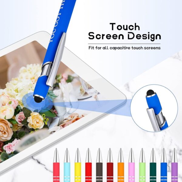 GA6019---Inspirational Metal Ballpoint Pens Black - Image 4