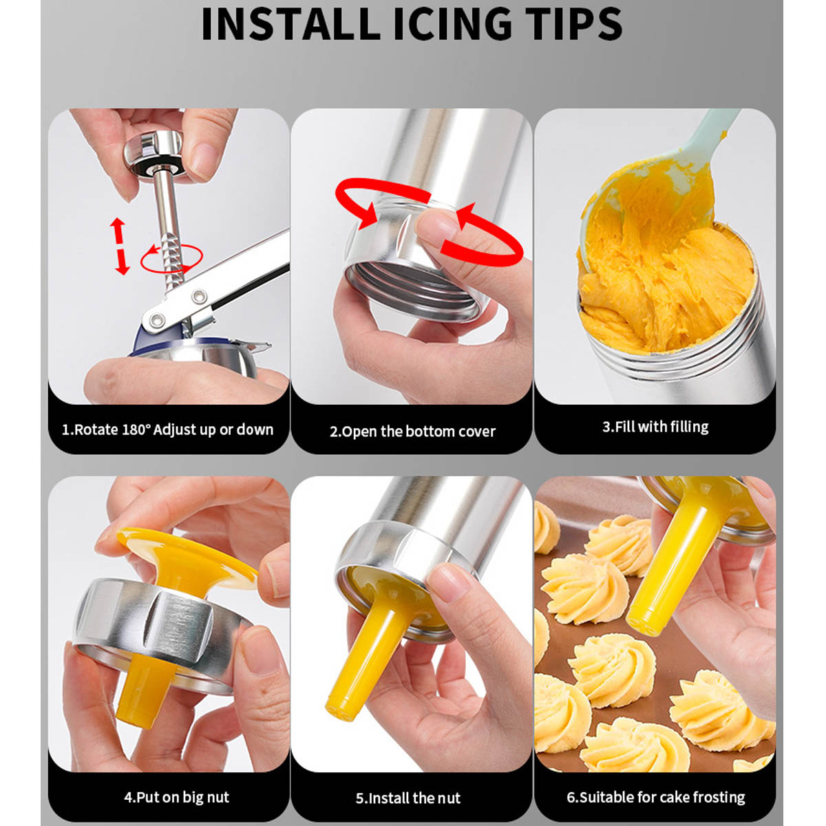 GA1426---Cookie Press Machine Set - Image 4