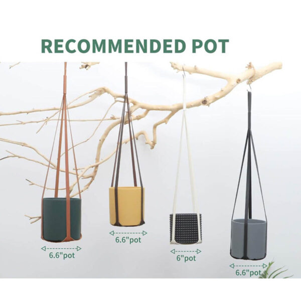 GA1276---Leather Plant Hanger - Image 4