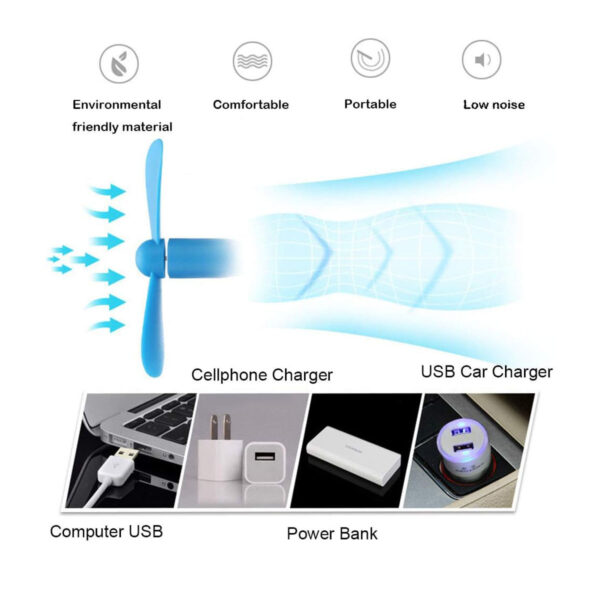 GA1306---Mini USB Flexible Fan - Image 4