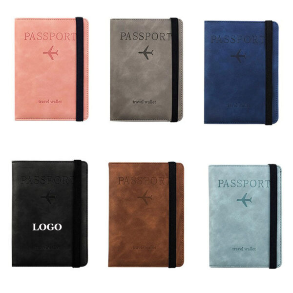 GA1312---RFID Blocking Leather Passport Holder - Image 4