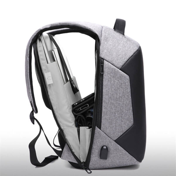 GA1280---Laptop Backpack USB Charging Port - Image 4