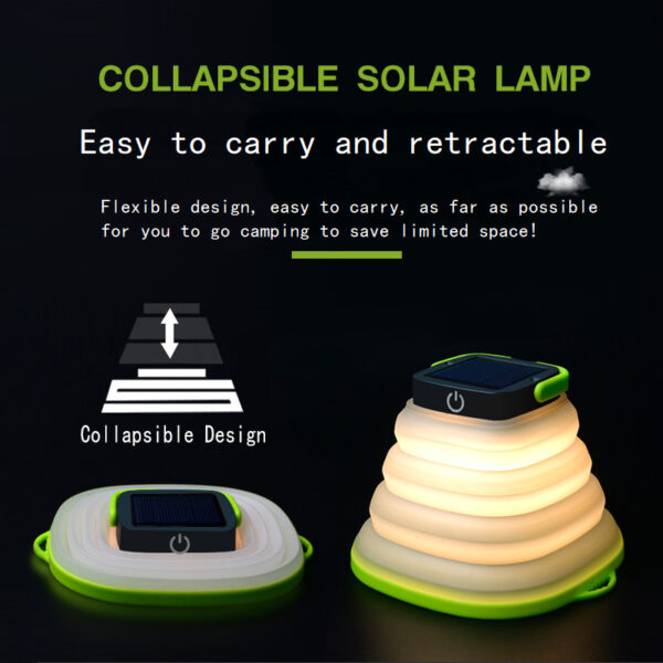 GA6009---Collapsible Solar Camping Lantern - Image 4