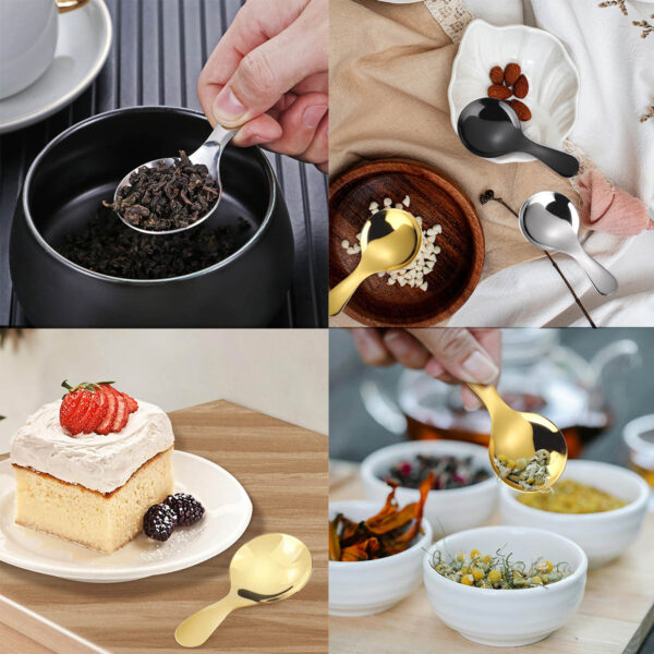 GA1336---Stainless Steel Spoon Dessert Coffee - Image 4