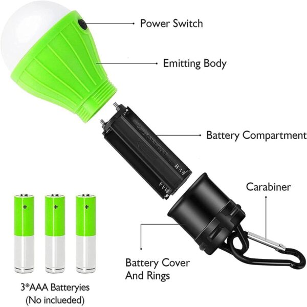 GA6012---Portable Camping Tent Lamp - Image 4
