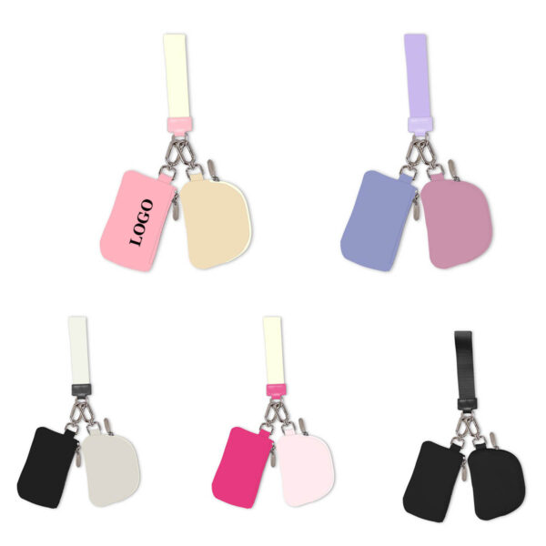 GA1376---Dual Pouch Wristlet Wallets - Image 4