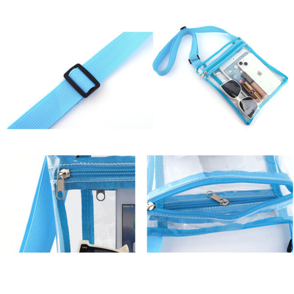GA1390---Crossbody Clear Sling Bag - Image 4