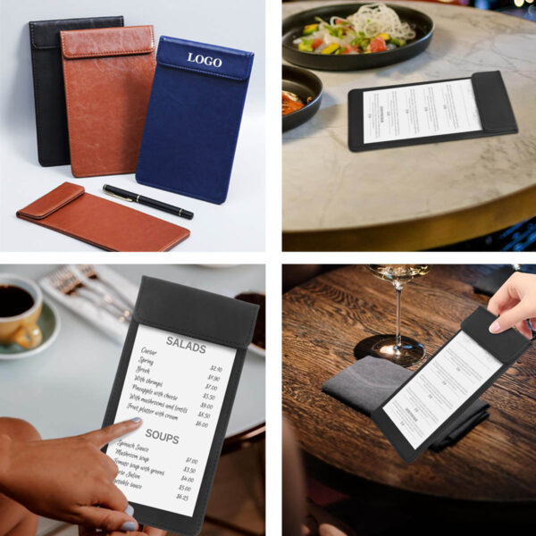 GA1275---A7 Leather Clipboard - Image 5