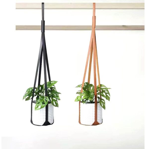 GA1276---Leather Plant Hanger - Image 5