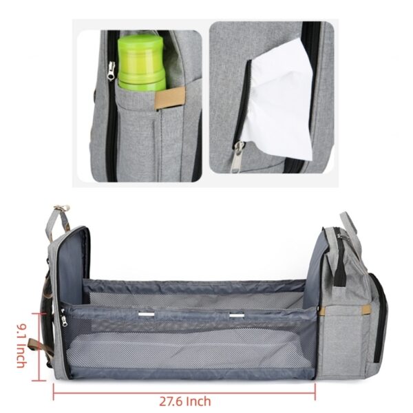 GA6003---Travel Diaper Bag Backpack - Image 5