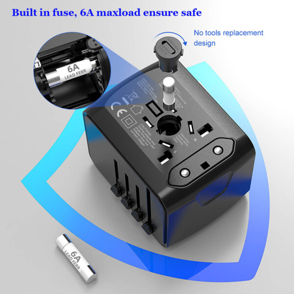GA1355---International Travel Plug Adapter - Image 5