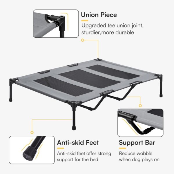 GA6016---Raised Dog Bed With Canopy - Image 5