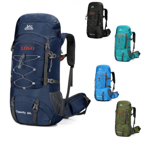 GA1571---60L Waterproof Hiking Camping Backpack