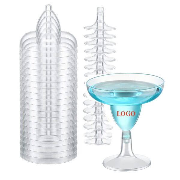 GA6026---5oz Clear Plastic Margarita Glasses
