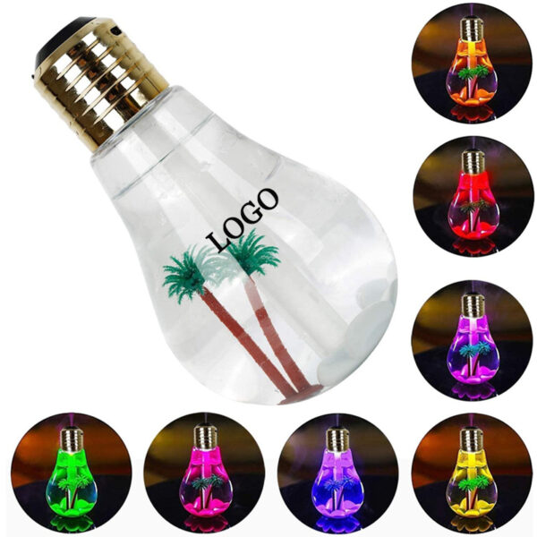 GA1507---Colorful LED Bulb Humidifier