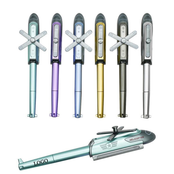 GA1513---Novelty Helicopter Pens 0.5mm
