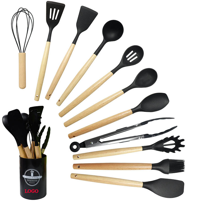 GA1528---12pcs Silicone Cooking Utensil Set