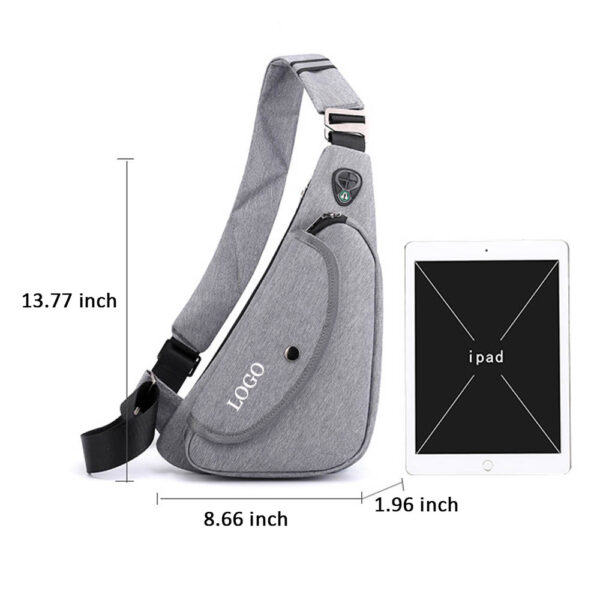 GA1561---Travel Crossbody Chest Bag - Image 2