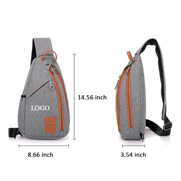 GA1563---Travel Hiking Chest Bag Daypack - Image 2