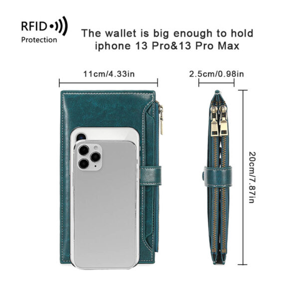 GA1565---RFID Blocking Leather Walllet - Image 2