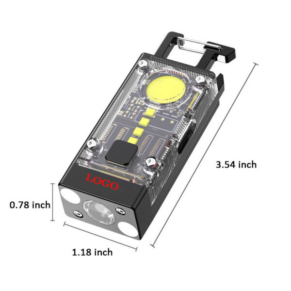 GA1478---Magnetic Solar EDC Flashlight - Image 2