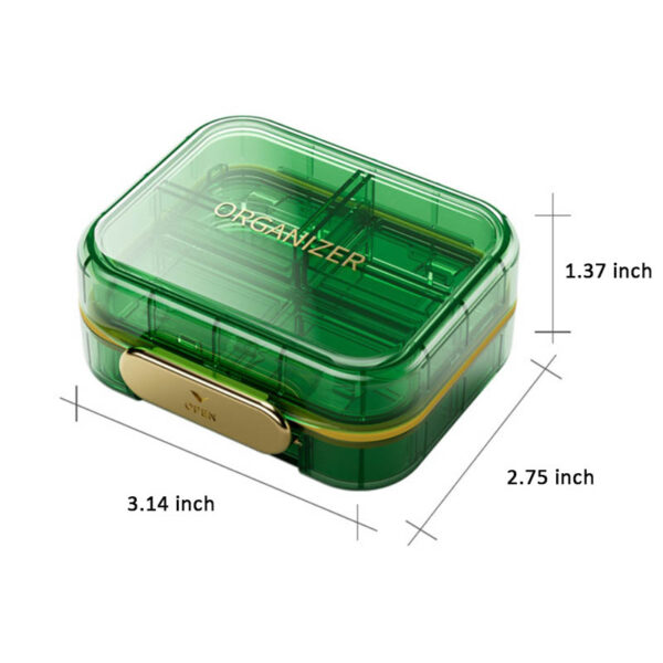GA1490---Portable Travel Pill Organizer - Image 2