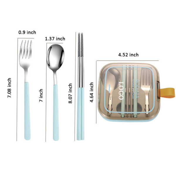 GA1492---Travel Utensils Cutlery Set - Image 2
