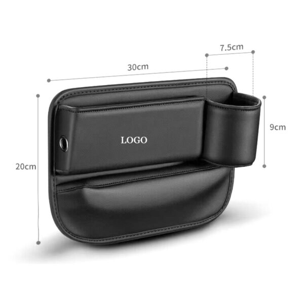 GA1455---Leather Car Box Organizer - Image 2