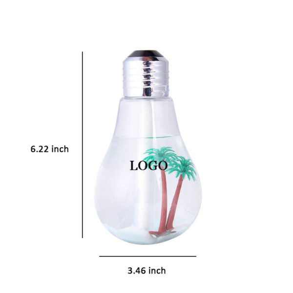 GA1507---Colorful LED Bulb Humidifier - Image 2