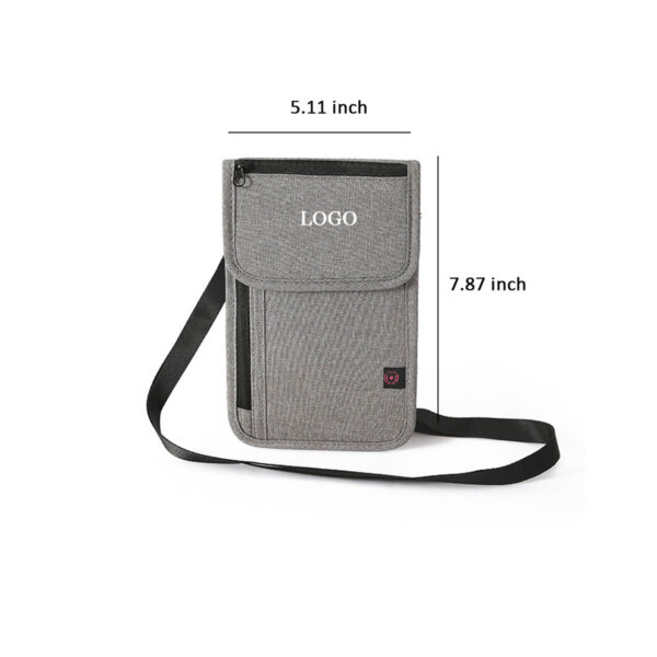 GA1458---Passport Holder Neck Pouch - Image 2